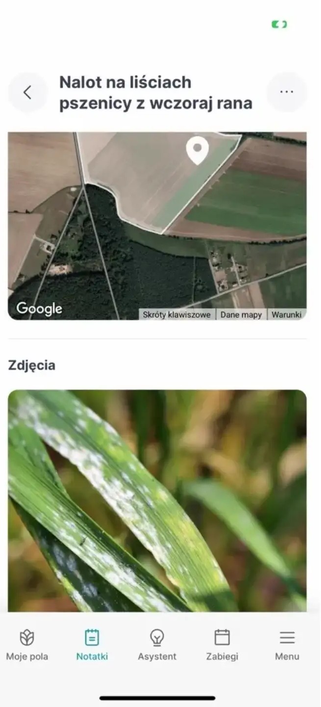 Do notatek można dołączać zdjęcia Do notatek można dołączać zdjęcia