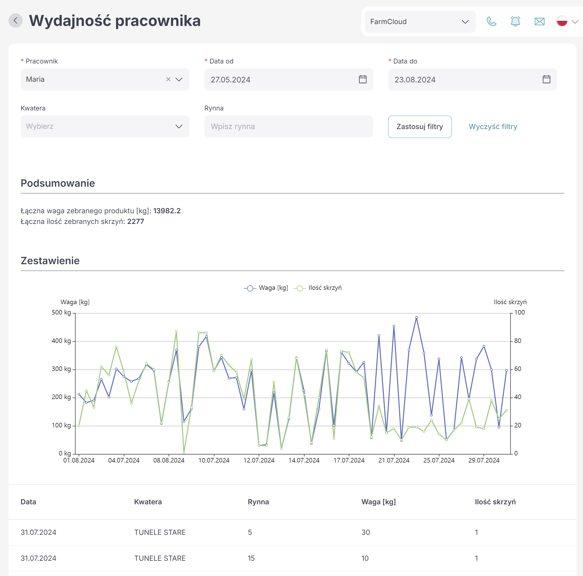 Application screenshot